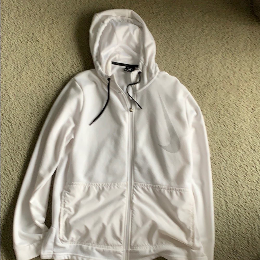 White Nike Hoodie